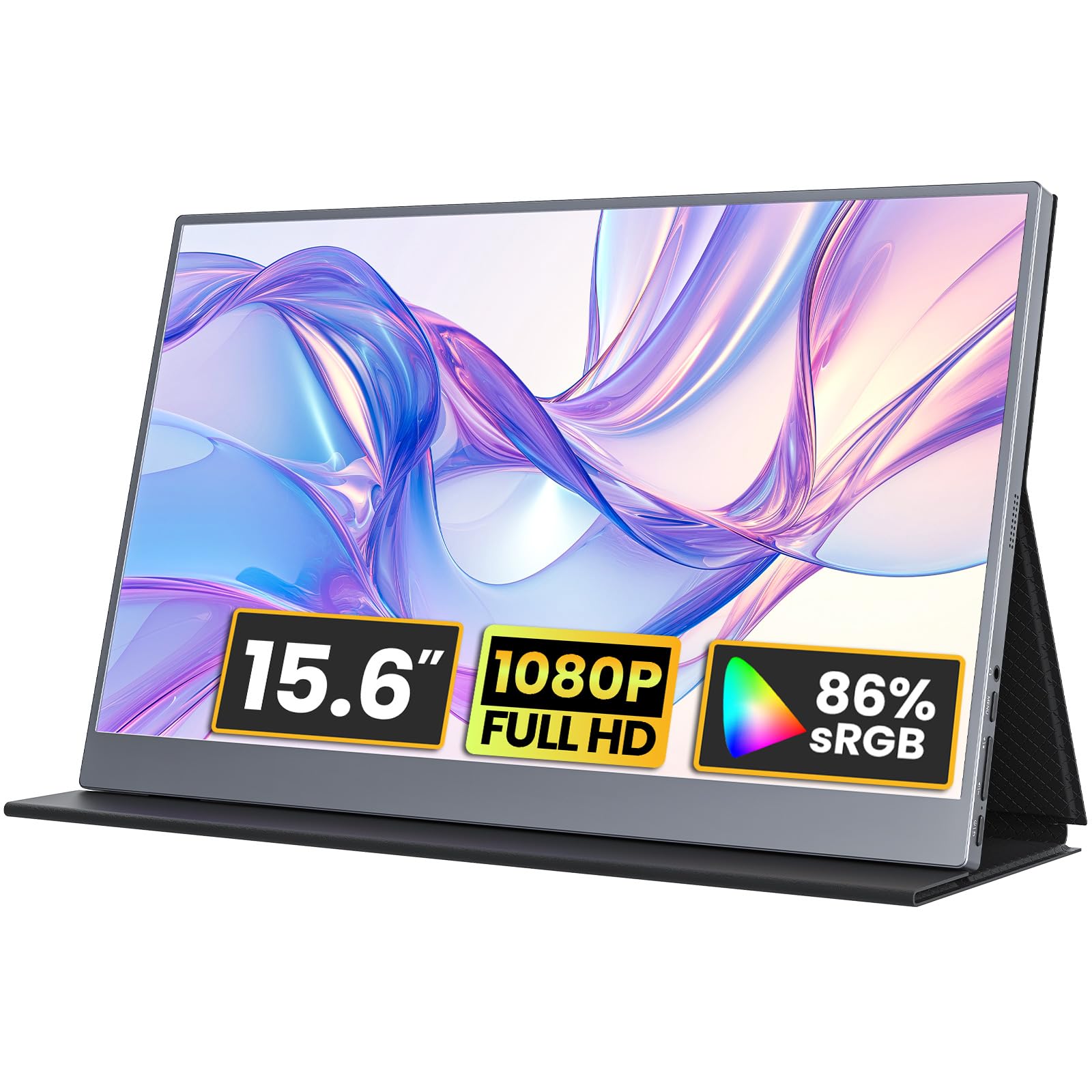 Amazon.com: kksmart Portable Monitor 15.6 inch 1080P FHD 86% sRGB