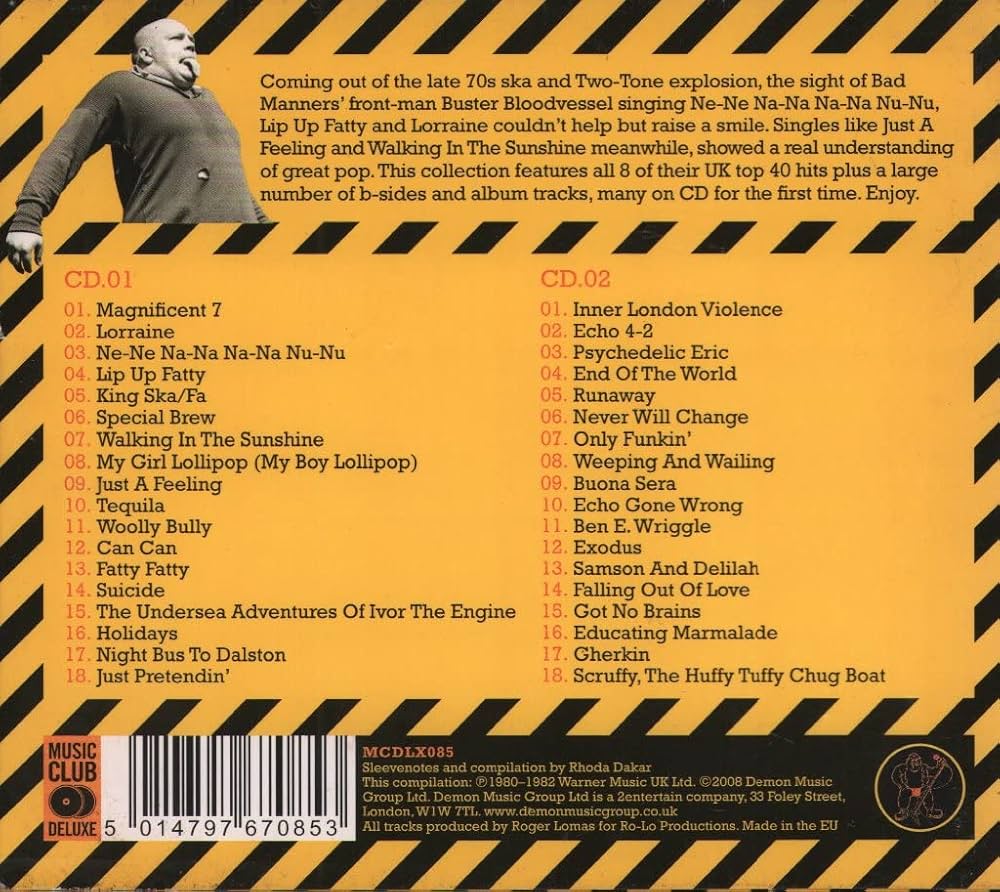 BAD MANNERS - Walking in Sunshine: The Best of - Amazon.com Music