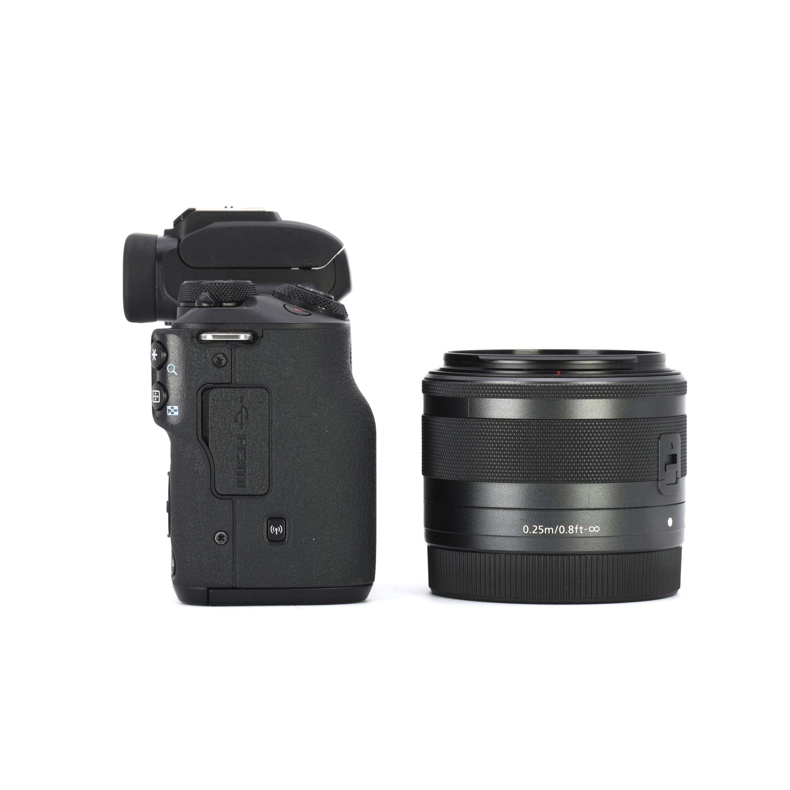 Amazon | Canon ミラーレス一眼カメラ EOS Kiss M 標準ズームキット