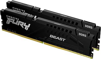 Amazon | Kingston FURY Beast ブラック DDR5 32GB (2x16GB) 6000MT/s