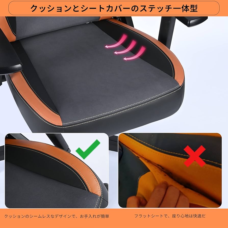 Amazon.co.jp: VICTORAGE ゲーミングチェア オフィスチェア デスク