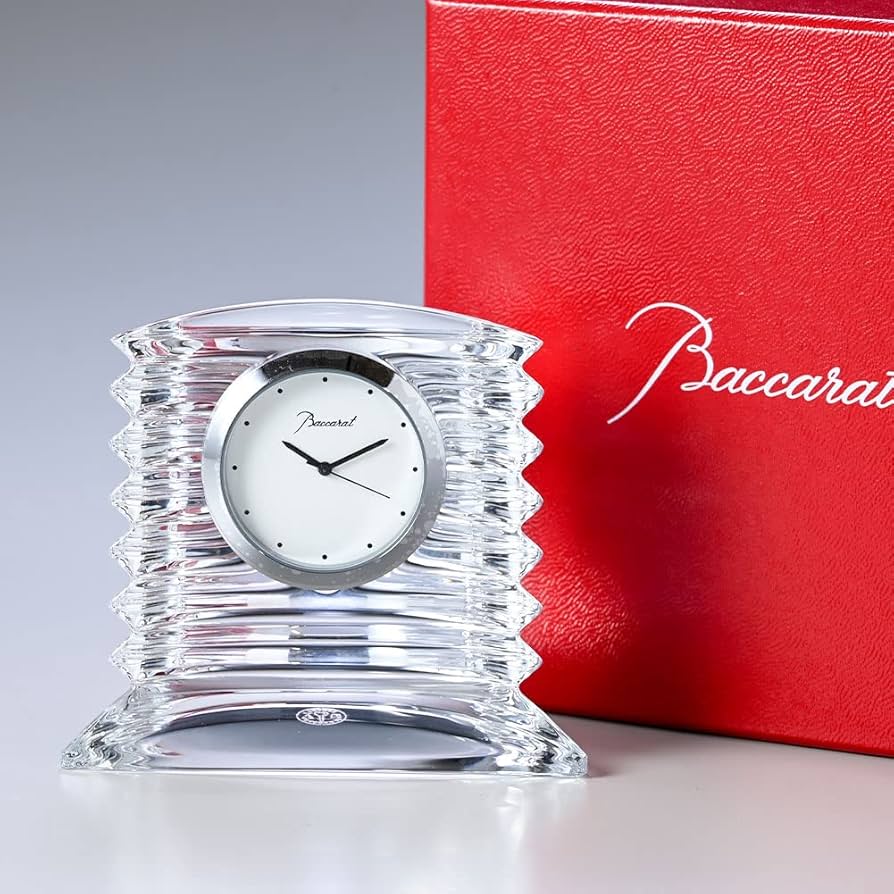 Amazon.co.jp: バカラ Baccarat クリスタル置時計 ラランド クロック