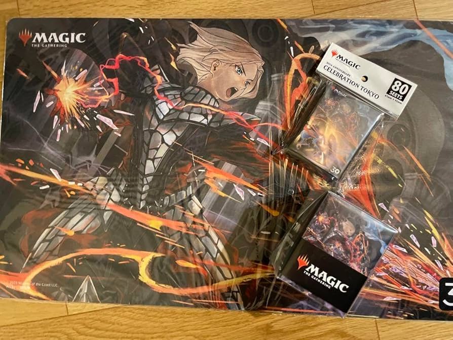 Amazon.co.jp: 【mtg 30th 限定品】《紅蓮破》プレイマットスリーブ