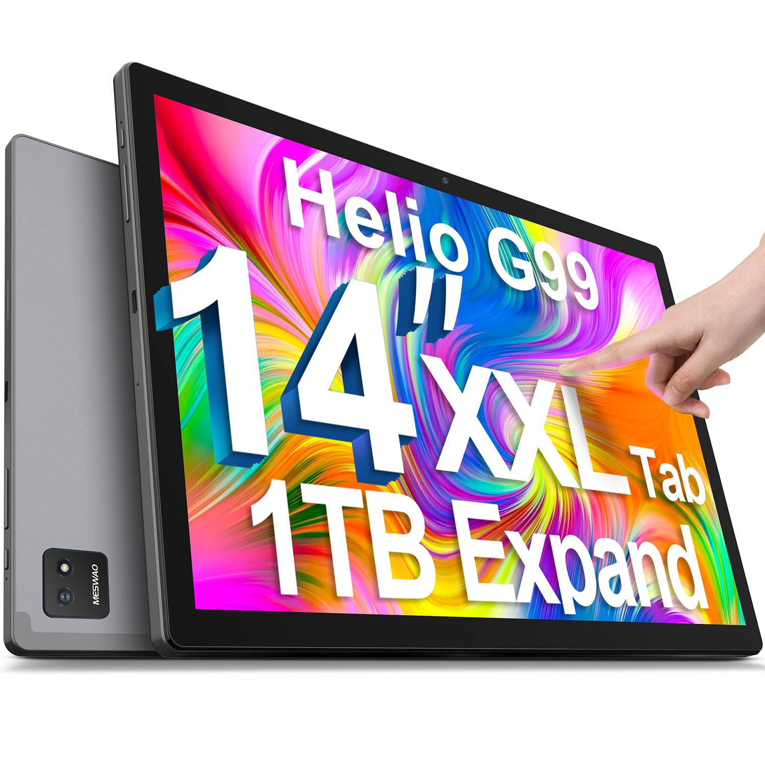 Amazon.co.jp: MESWAO 2025 タブレット 14インチ Android 14