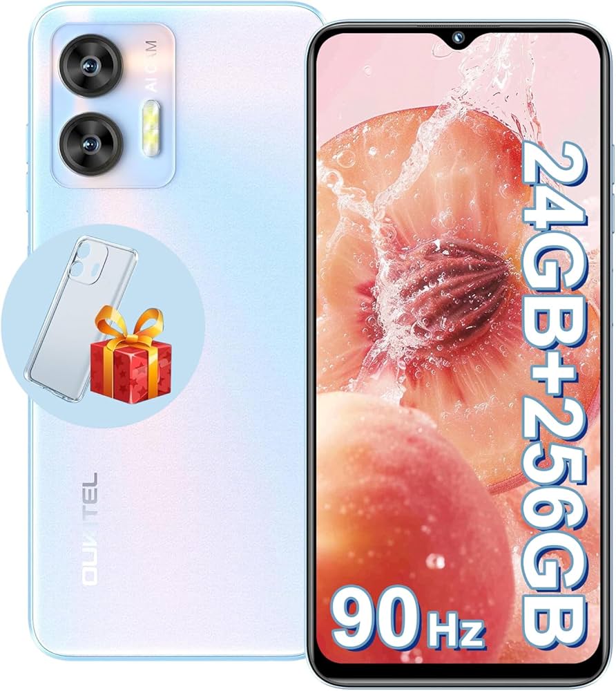 Amazon | OUKITEL C36 SIMフリースマートフォン 本体 Android 14 24GB