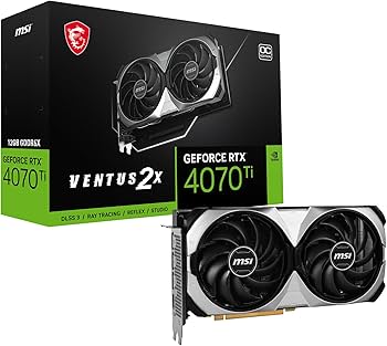Amazon | MSI GeForce RTX 4070 Ti VENTUS 2X E 12G OC 2ファン