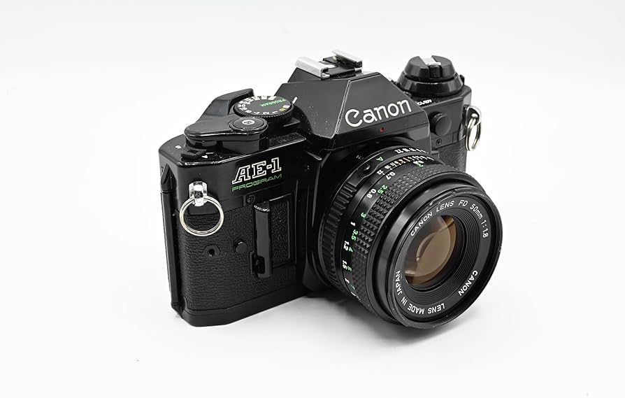 Amazon.com : Canon AE-1 Program 35mm SLR Camera with 50mm 1:1.8