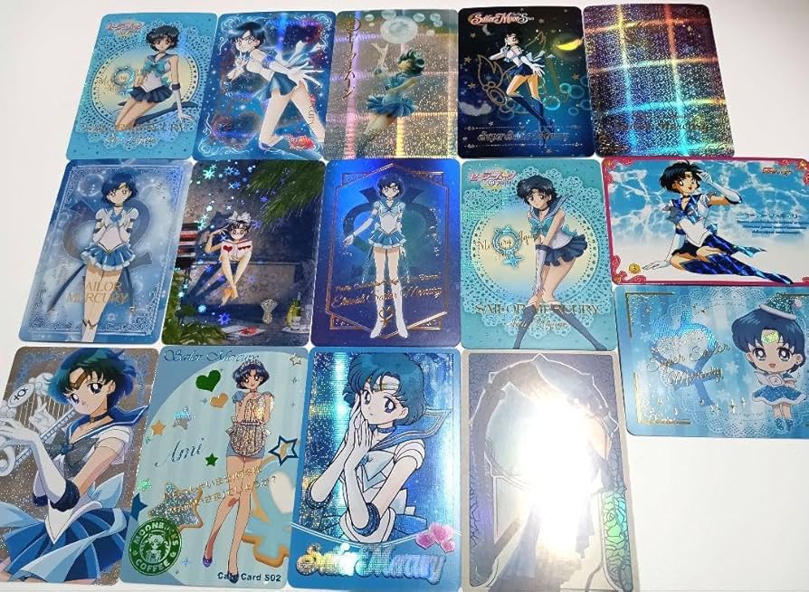 Amazon.co.jp: セーラームーン キラカード セーラーマーキュリー 水野
