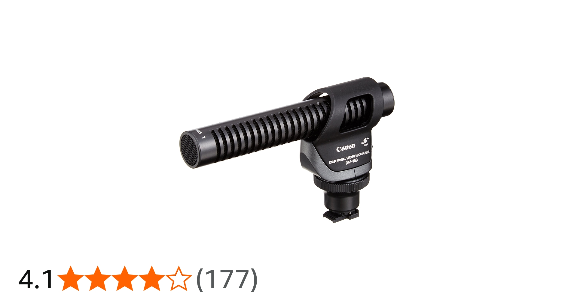 Amazon | Canon 指向性ステレオマイクロホン DM-100 | 外付けマイク 通販