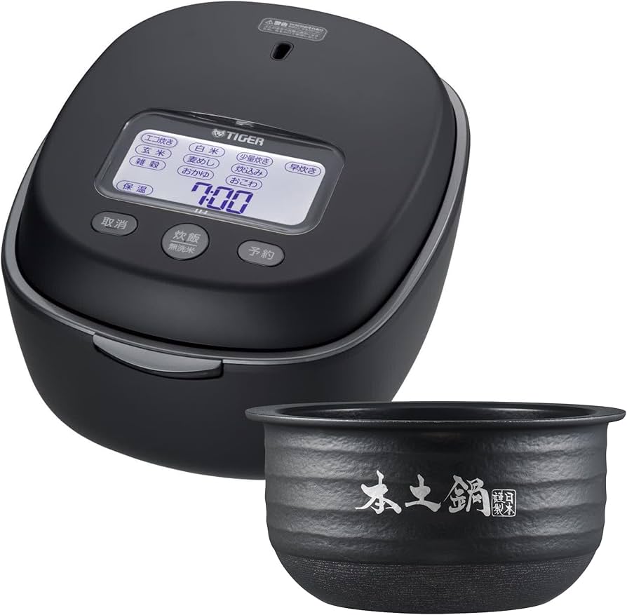 Amazon | 【WEB限定】タイガー魔法瓶(TIGER) 炊飯器 5.5合 土鍋圧力IH