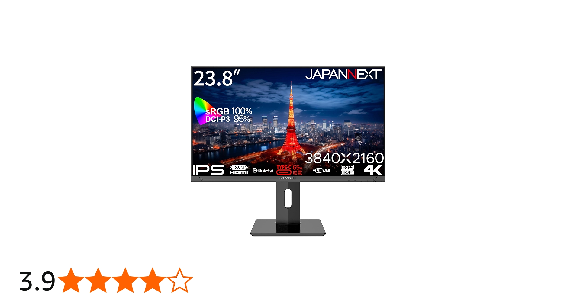 Amazon.co.jp: JAPANNEXT 23.8インチ モニター 4K UHD 3840x2160解像度