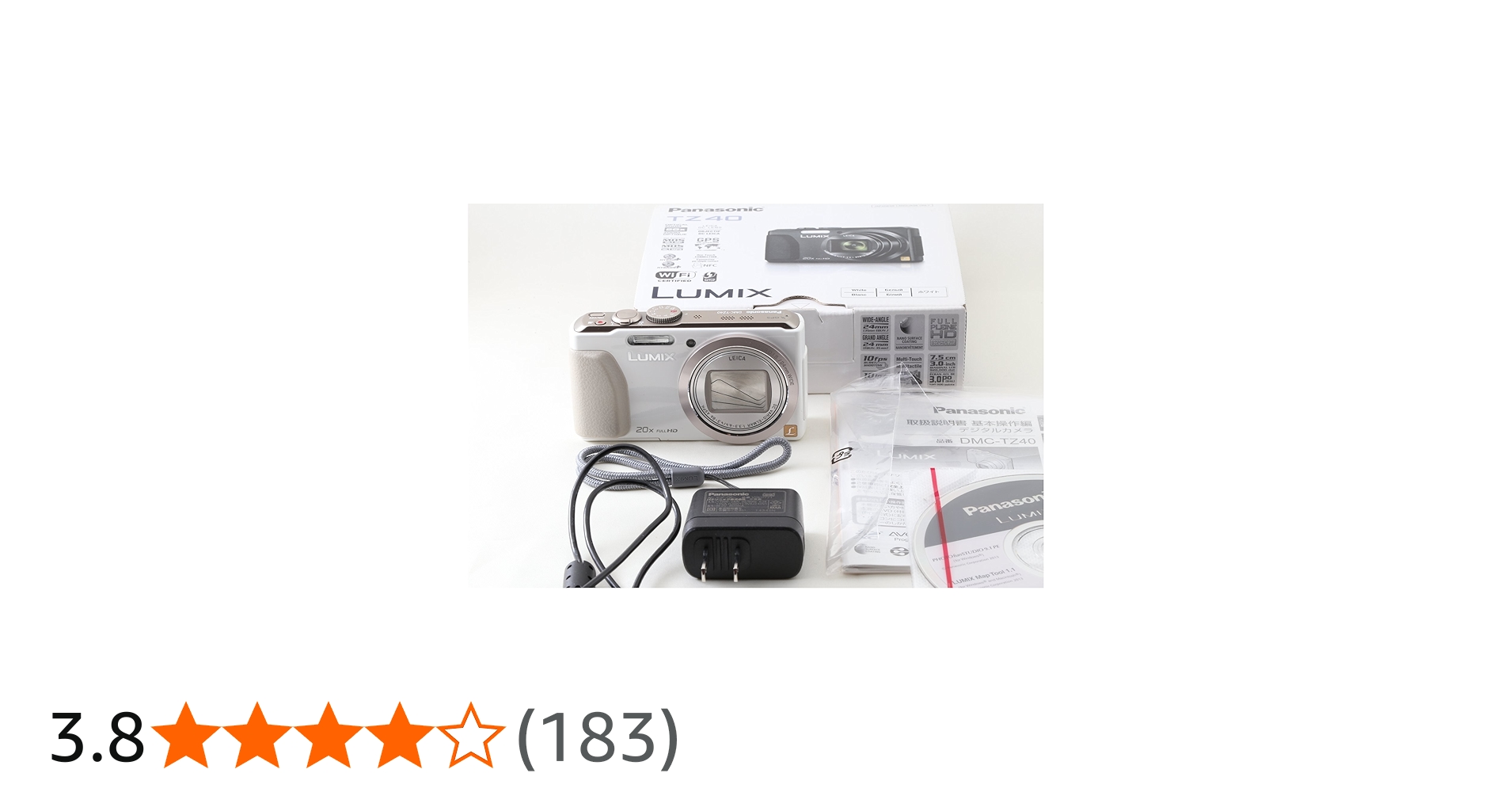 Amazon | パナソニック デジタルカメラ ルミックス TZ40 光学20倍