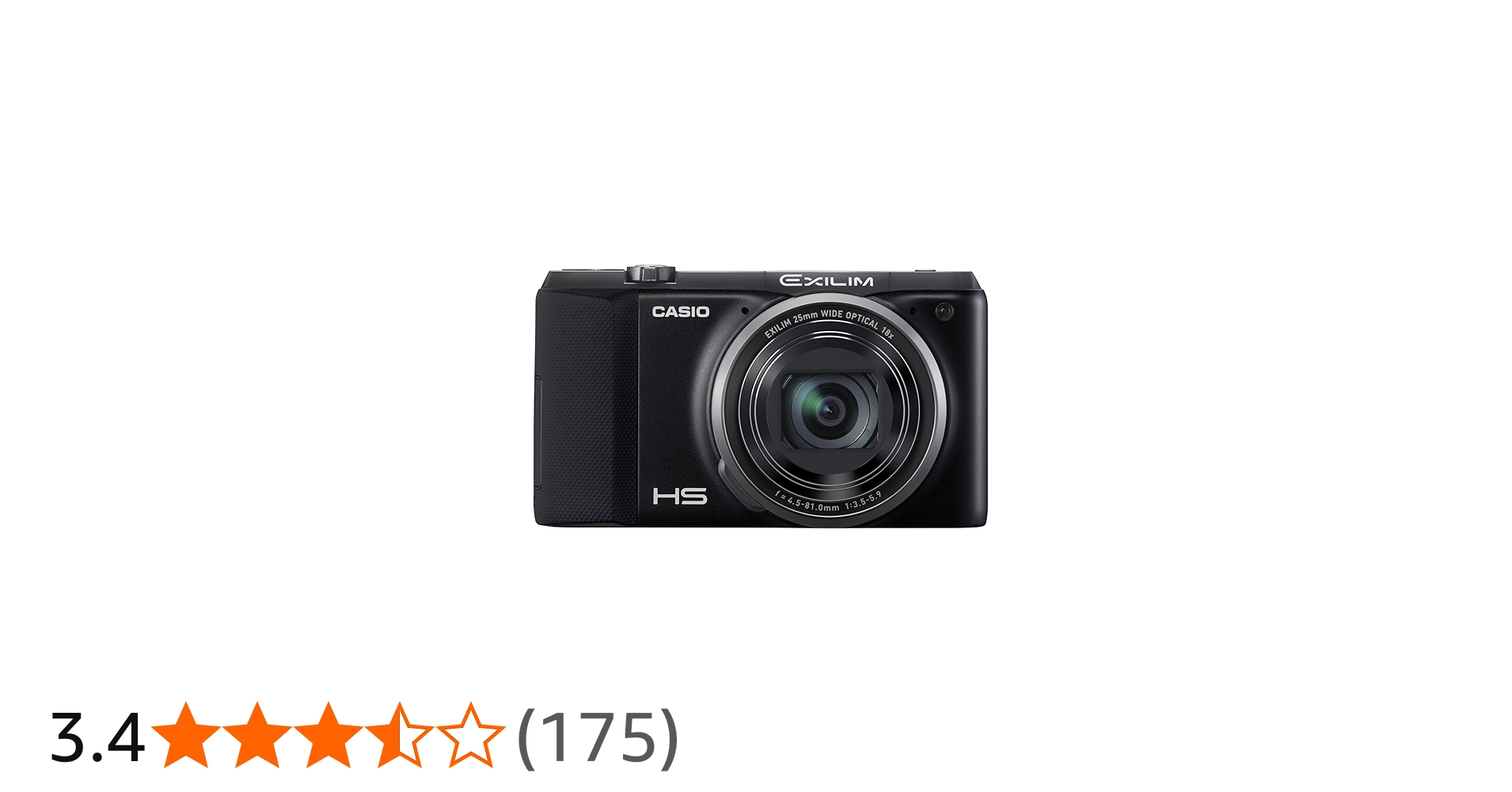 Amazon | CASIO デジタルカメラ EXILIM EXZR800BK 1610万画素 タイム