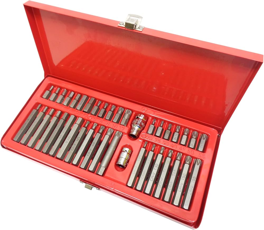 Amazon | ビットセット トルクスビット 星型 花型 ヘックスビット