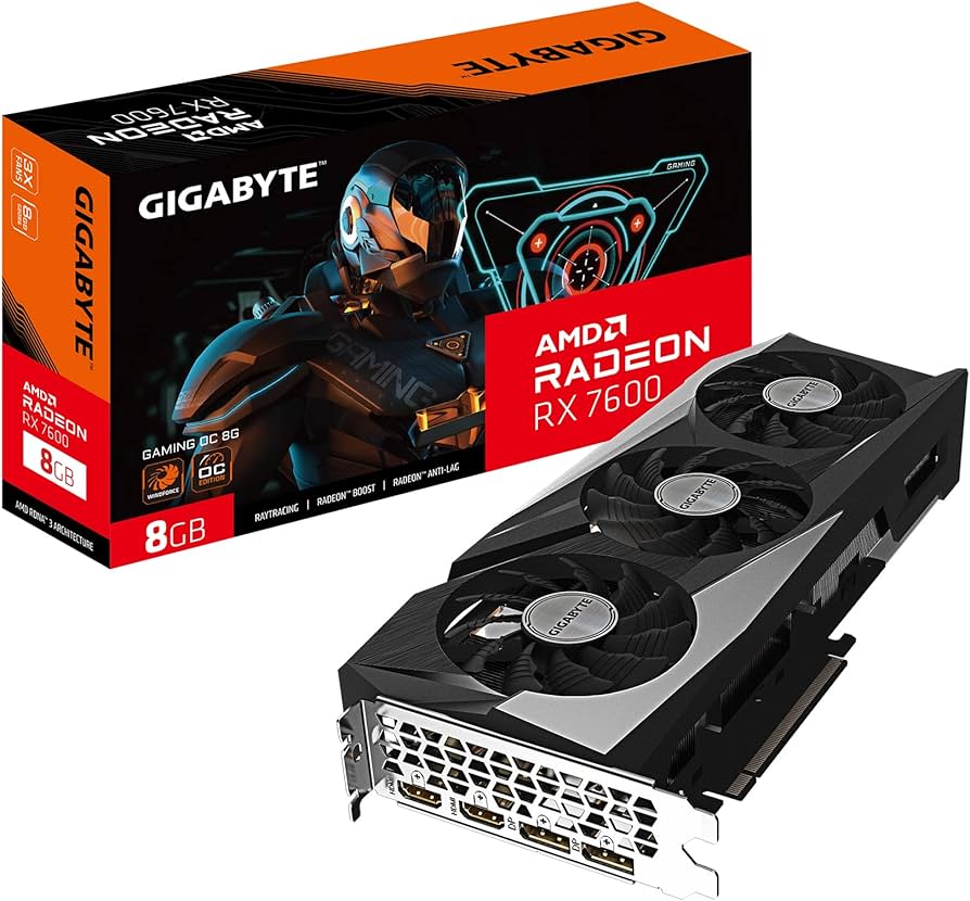 Amazon.com: GIGABYTE GV-R76GAMING OC-8GD Radeon RX 7600 Gaming OC