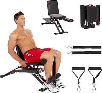 Amazon | TOTAL FLEX L 折りたたみ式ウェイトベンチ&エクササイズ