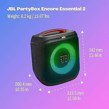 Amazon.com: JBL PartyBox Encore Essential 2 - Portable Battery