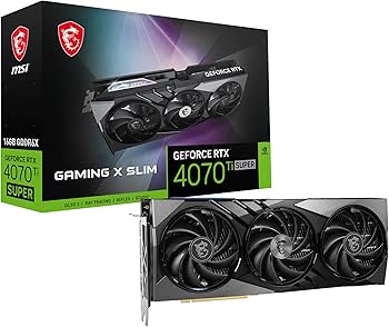 Amazon | MSI GeForce RTX 4070Ti SUPER 16G GAMING X SLIM PCIe4.0 約
