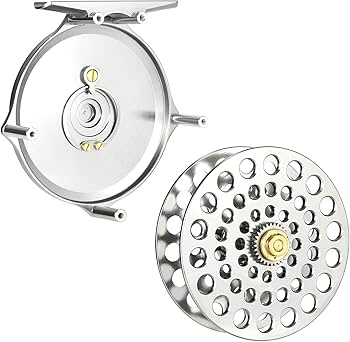 Amazon | 3-4wt クリックアンドパウ フライリール 直径75mm クラシック