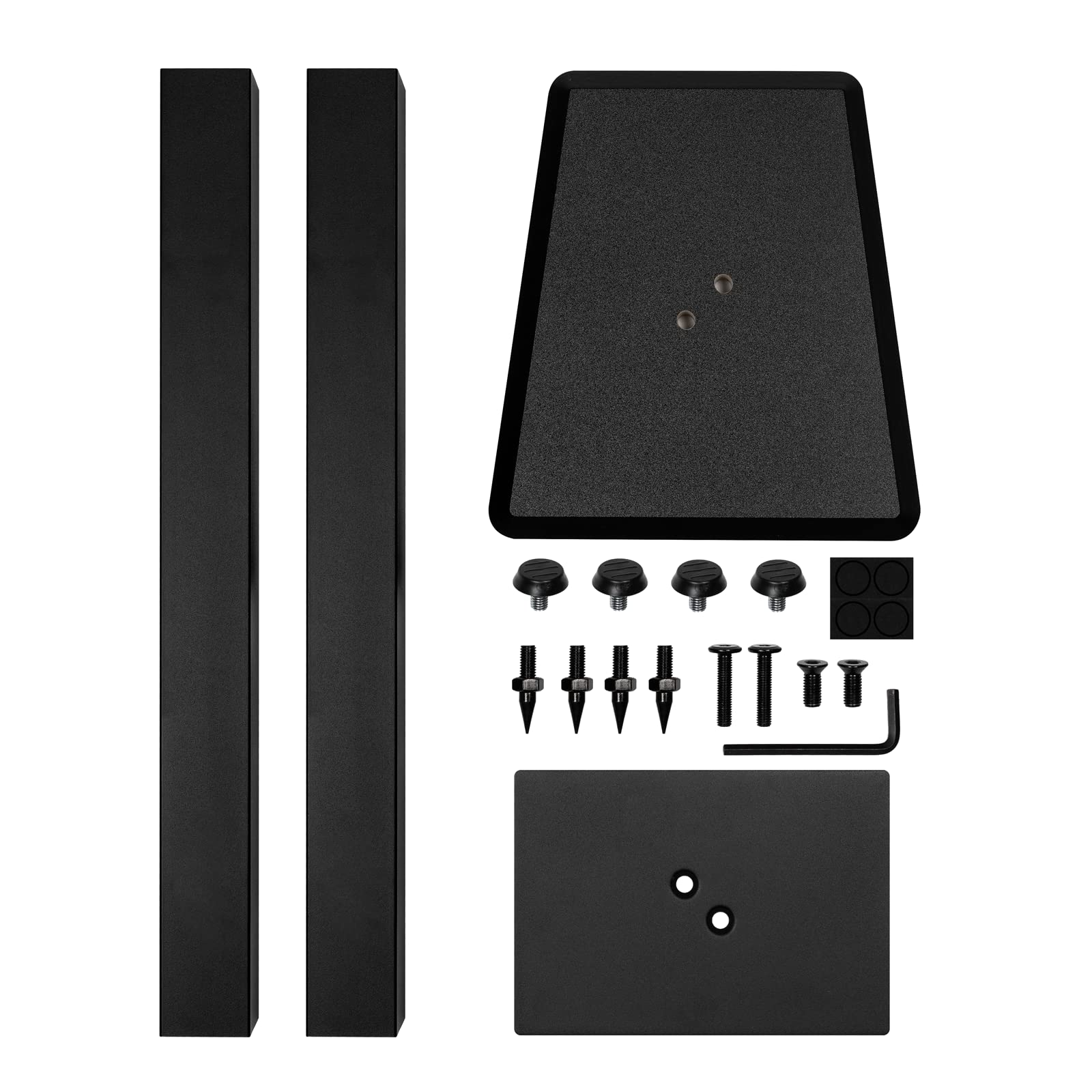 Amazon | ELAC LS10-B スピーカースタンド (ペア) ブラック | Elac