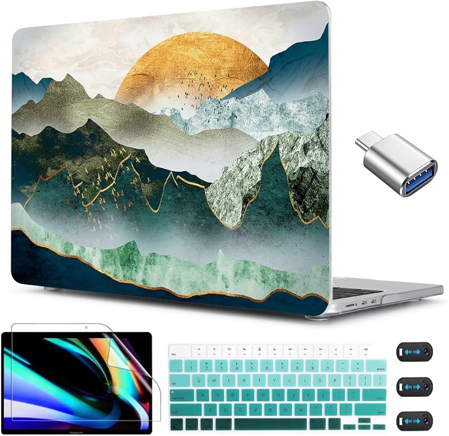 Amazon.com: CISSOOK Mountain Case for MacBook Air 13.6 inch 2025