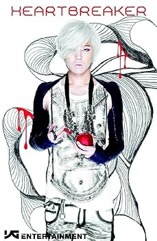BIGBANG G-DRAGON [HEARTBREAKER] 1st Repackage Album CD+Photobook+