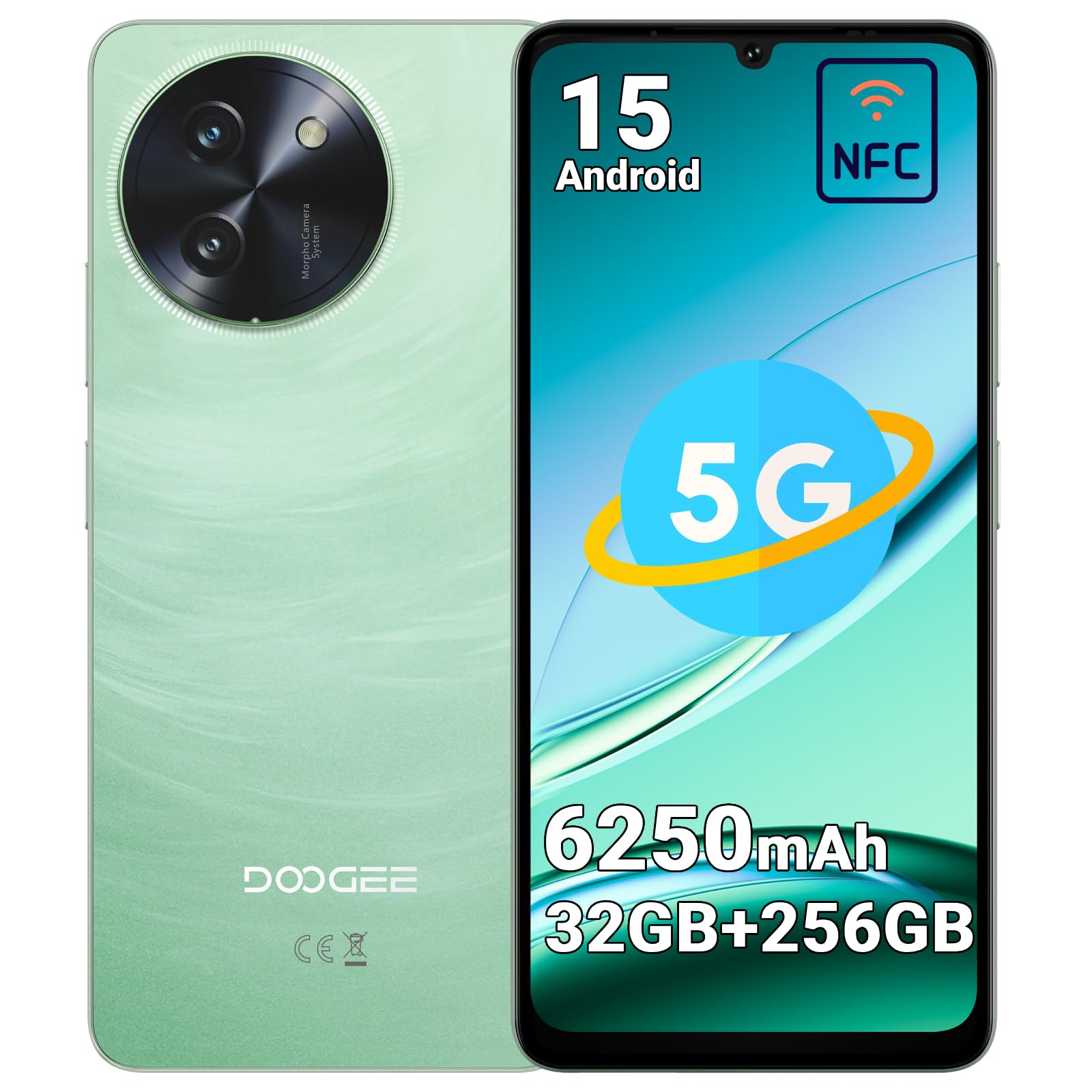 Amazon | DOOGEE Note59 Pro 5G対応 スマートフォン 本体 SIMフリー
