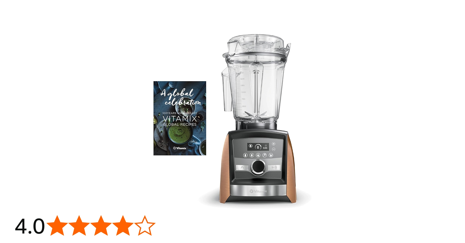 Amazon | 【公式】Vitamix A3500i コパー ミキサー 限定特典付き 1台8