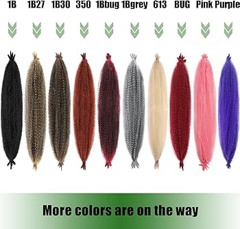 Amazon.com : VCEOW Color 4 Springy Afro Twist Hair 16 inch 3 packs