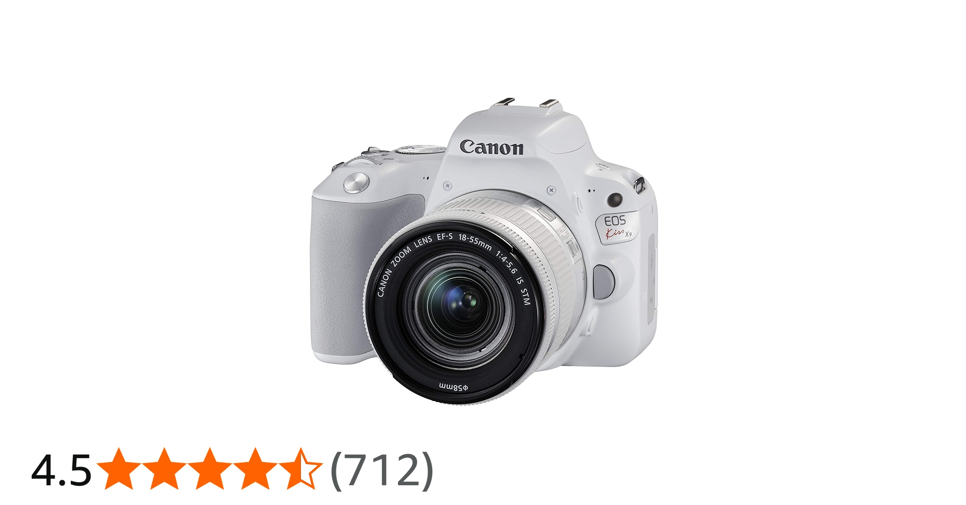 Amazon | Canon デジタル一眼レフカメラ EOS Kiss X9 ホワイト レンズ