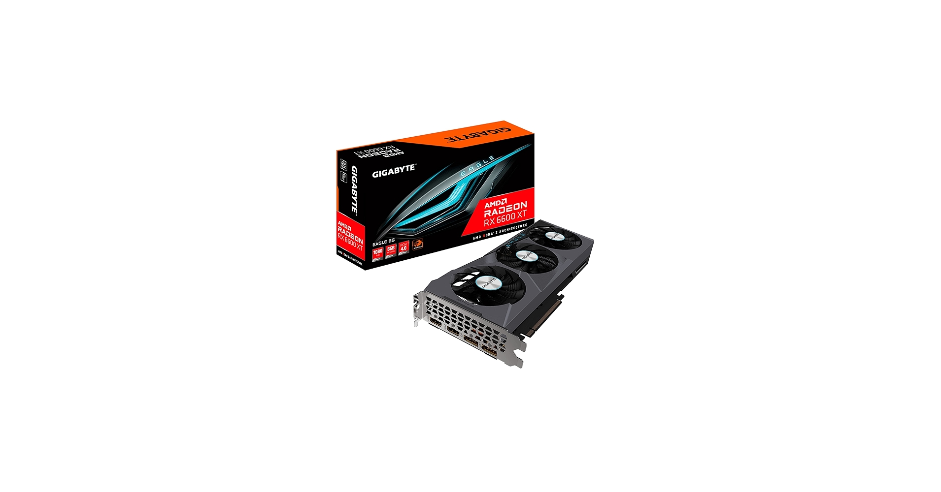 Amazon.com: Gigabyte Radeon RX 6600 XT Eagle 8G Graphics Card