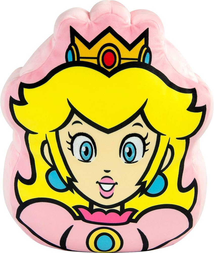 Amazon.com: Club Mocchi-Mocchi- Super Mario Plush - Princess Peach