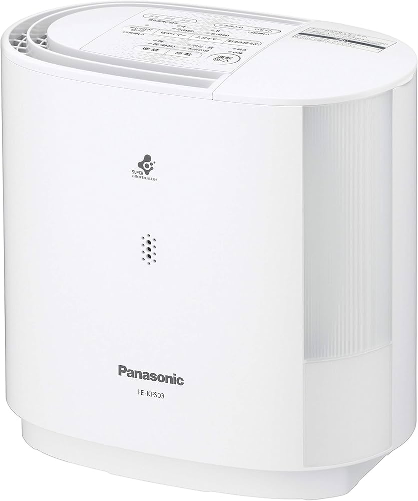 Amazon | パナソニック 加湿機 気化式 ~8畳 ホワイト FE-KFS03-W