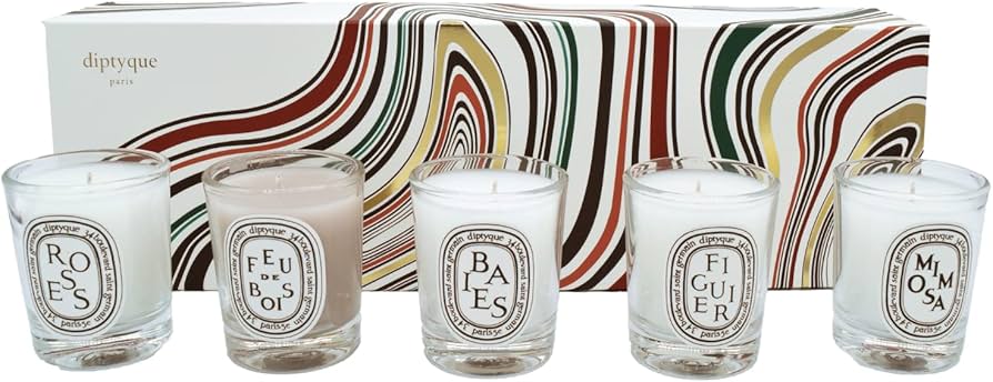 Amazon.co.jp: Diptyque 5個セット ホームアロマテラピーワックス