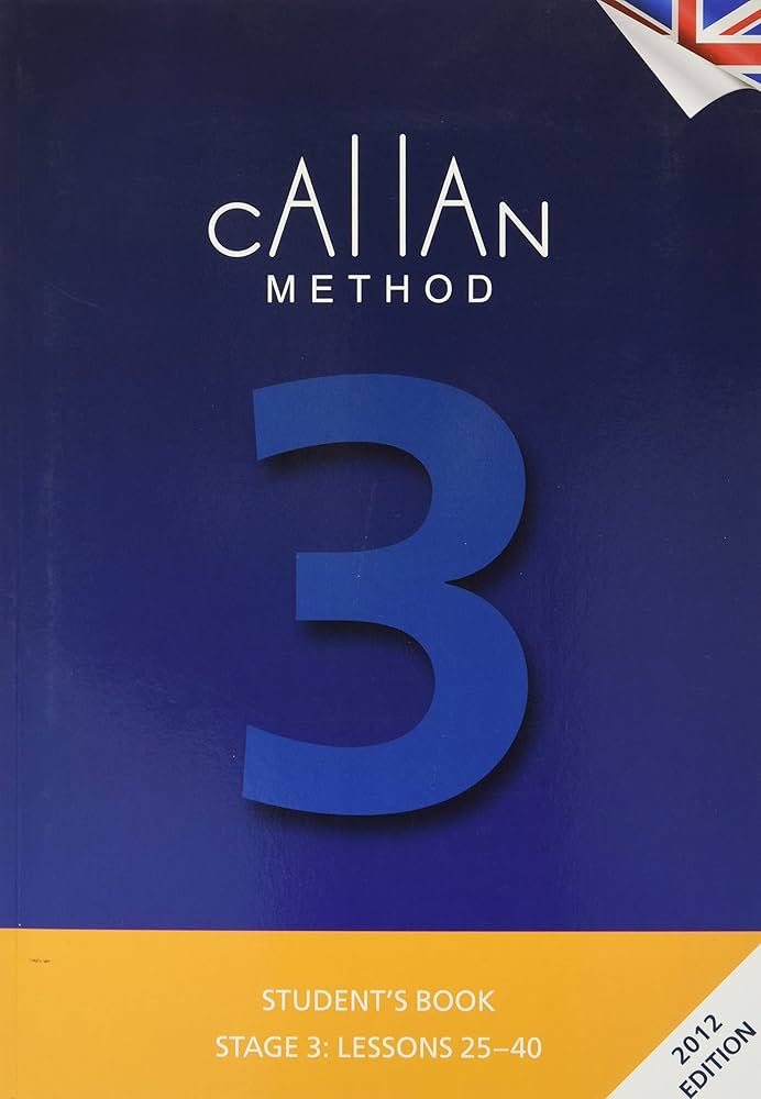 Amazon.co.jp: Callan Method Student's Book Stage 3 including