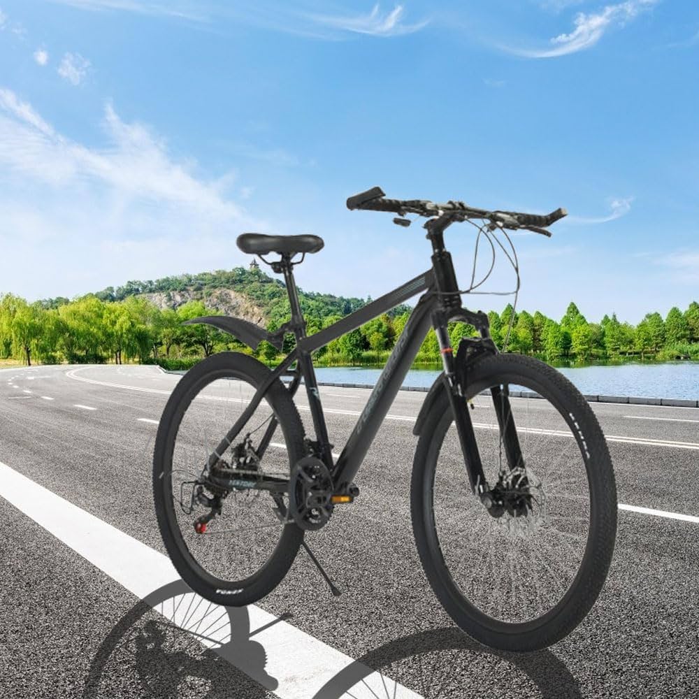 Amazon | マウンテンバイク 21段変速 26インチ【適正身長160-180cm