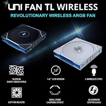 Amazon.com: Lian Li UNI Fan TL Wireless 140-Single Pack (Reverse