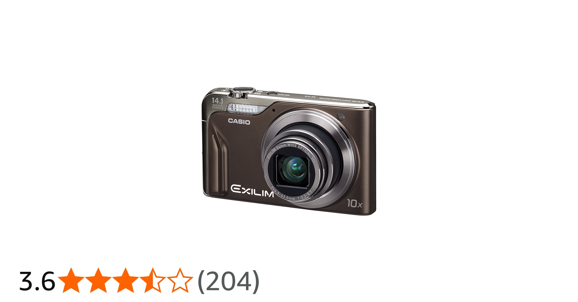 Amazon | CASIO デジタルカメラ EXILIM EX-H15 ブラウン EX-H15BN