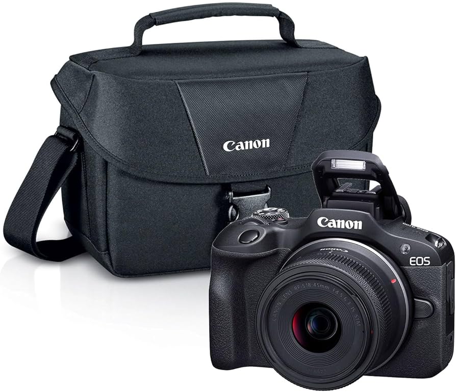 Amazon.com : Canon EOS R100 Mirrorless Camera with RF-S18-45mm F4