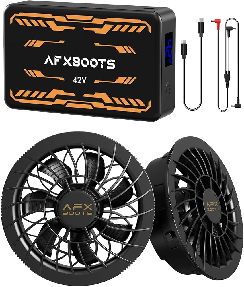 Amazon.co.jp: LABWIND 【2025最強進化 42V超高出力 30000mAh】ファン