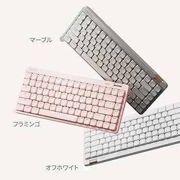 Amazon | Flow Lite 84キーロープロファイルメカニカルキーボード、75
