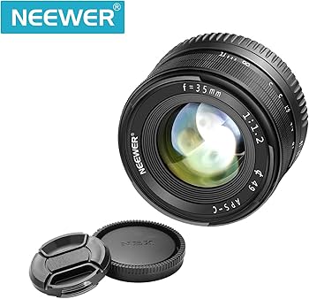 Amazon.co.jp: Neewer 35mm F1.2 大口径プライムAPS-Cアルミニウム