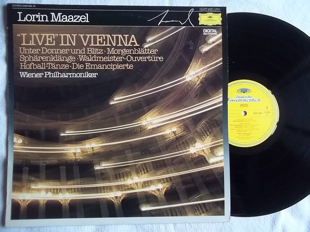 Amazon.com: 2560 099 Live in Vienna Wiener Philharmoniker Lorin