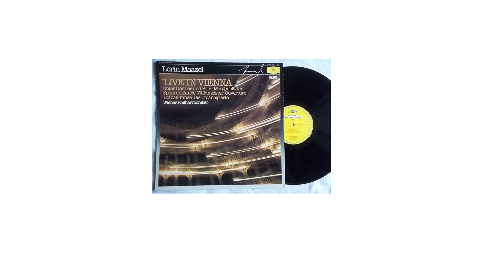 Amazon.com: 2560 099 Live in Vienna Wiener Philharmoniker Lorin