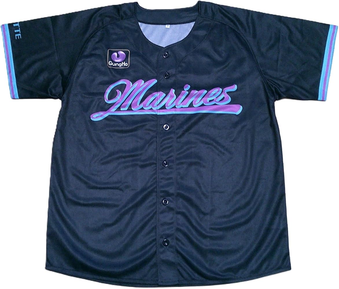 Amazon.co.jp: 千葉ロッテ マリーンズ ユニフォーム 2025 ブラック