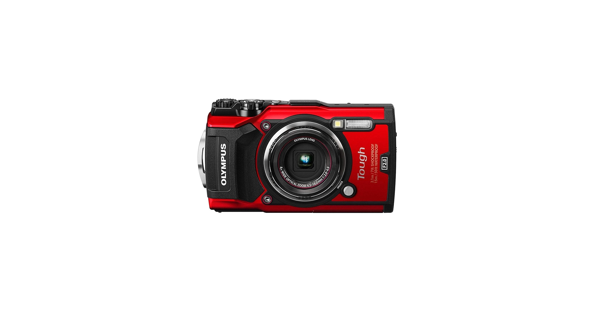 Amazon.com : OM SYSTEM Olympus TG-6 Red Underwater Camera