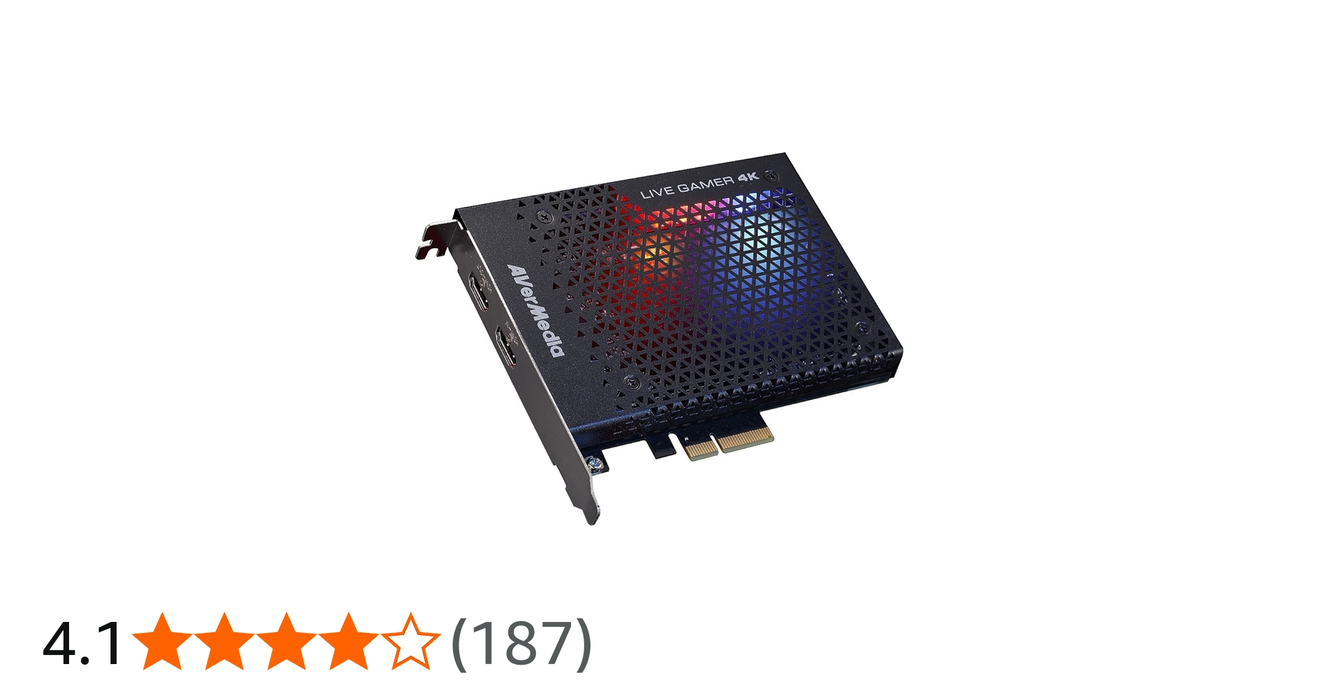Amazon | AVERMEDIA AVerMedia Live Gamer 4K GC573 [4Kパススルー対応