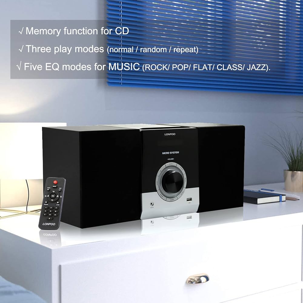 LP-886 Micro Sistema de Audio para el hogar 30W, Microcadena