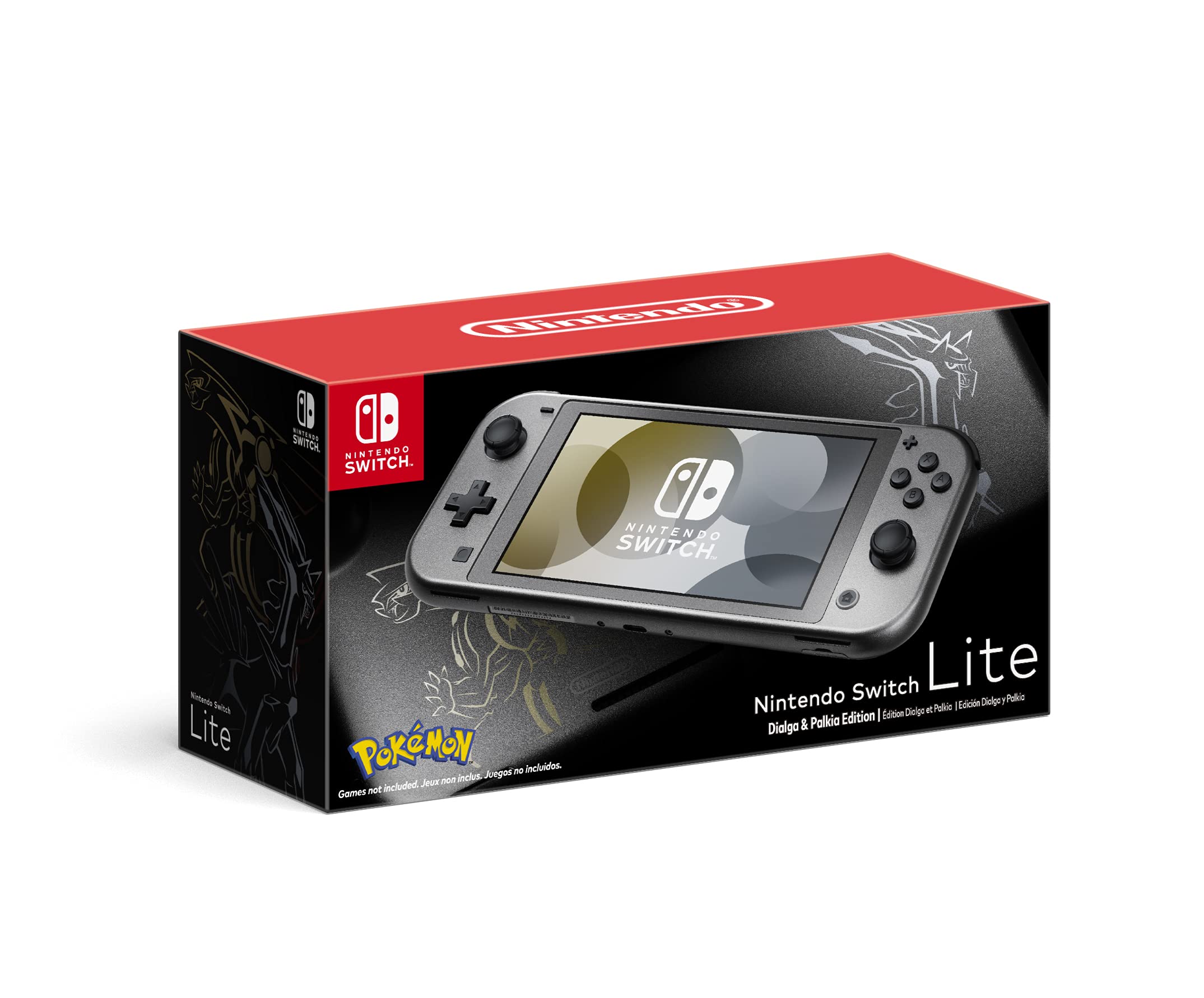 Amazon.com: Nintendo Switch Lite Dialga & Palkia Edition : Video Games
