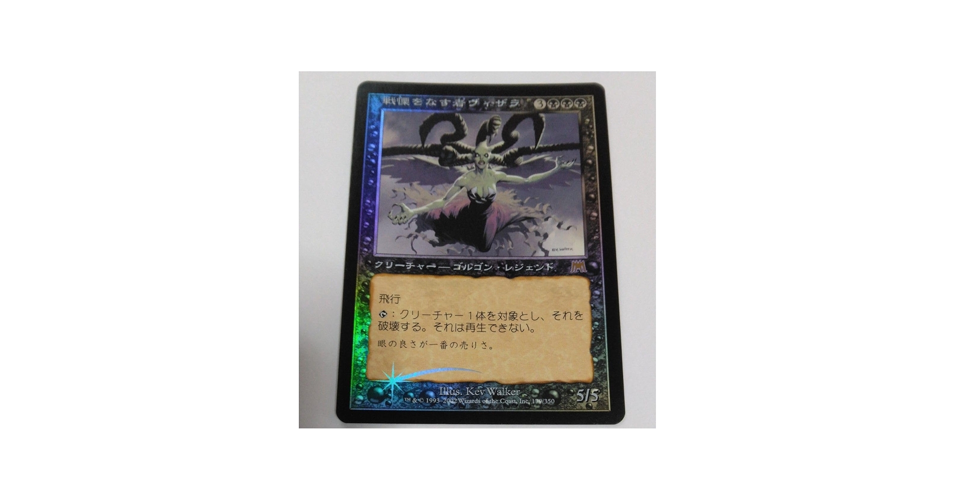 Amazon.co.jp: 初期レア MTG 日本語版 FOIL 戦慄をなす者ヴィザラ